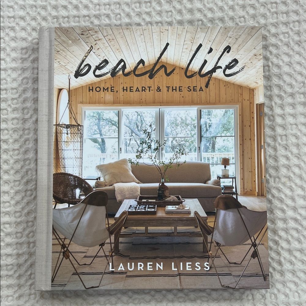 Beach Life Book - Cream Cover